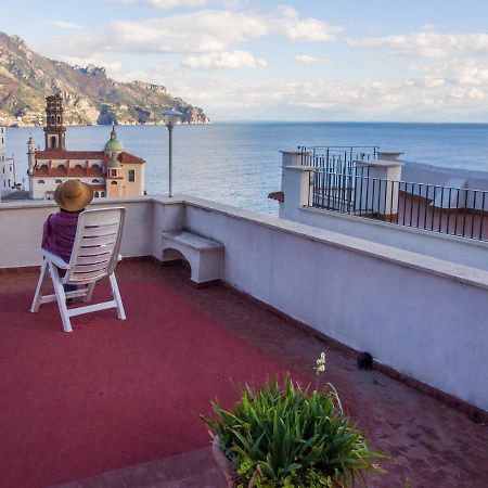 Casa Almagio - Atrani Amalfi Coast - Terrace & Seaview Apartment Bagian luar foto