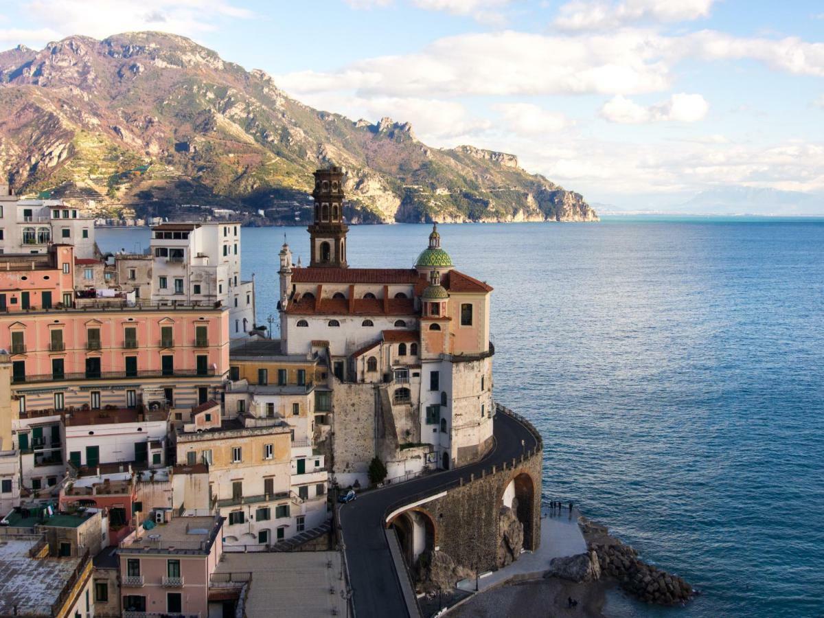 Casa Almagio - Atrani Amalfi Coast - Terrace & Seaview Apartment Bagian luar foto